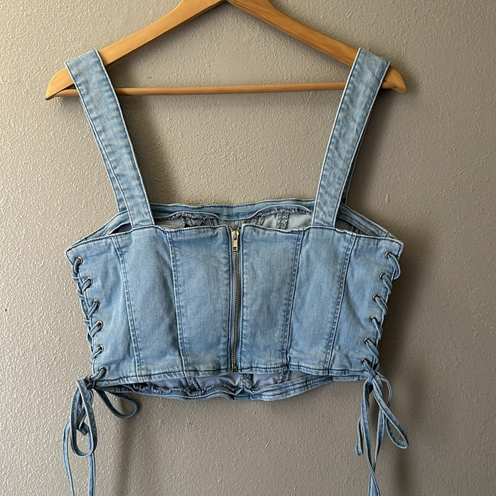 Denim top - Picture 4 of 5